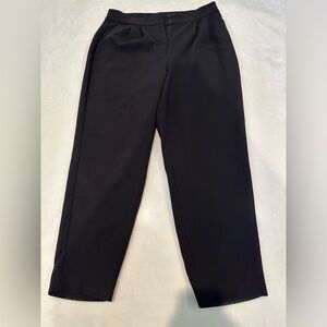 Express high waisted ankle black slacks size 12